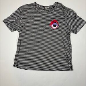 Scotch & Soda Striped T shirt Size S Normcore Casual Gorpcore ok! Bye!
